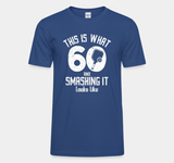 Funny Pickleball 60th Birthday 60 Years Old Love Pickleball T-Shirt