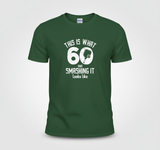 Funny Pickleball 60th Birthday 60 Years Old Love Pickleball T-Shirt