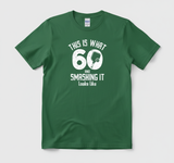 Funny Pickleball 60th Birthday 60 Years Old Love Pickleball T-Shirt