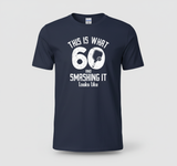 Funny Pickleball 60th Birthday 60 Years Old Love Pickleball T-Shirt