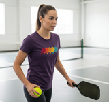 Retro Pickleball T-Shirt Women Men Pickleball Paddle T-Shirt