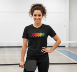 Retro Pickleball T-Shirt Women Men Pickleball Paddle T-Shirt