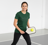 Womens Pickleball Is My Therapy Funny Pickleball Therapy players V-Neck T-Shirt
