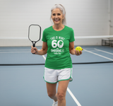 Funny Pickleball 60th Birthday 60 Years Old Love Pickleball T-Shirt