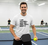 Funny Pickleball Shirts Women Men I Like Pickleball and Dogs T-Shirt